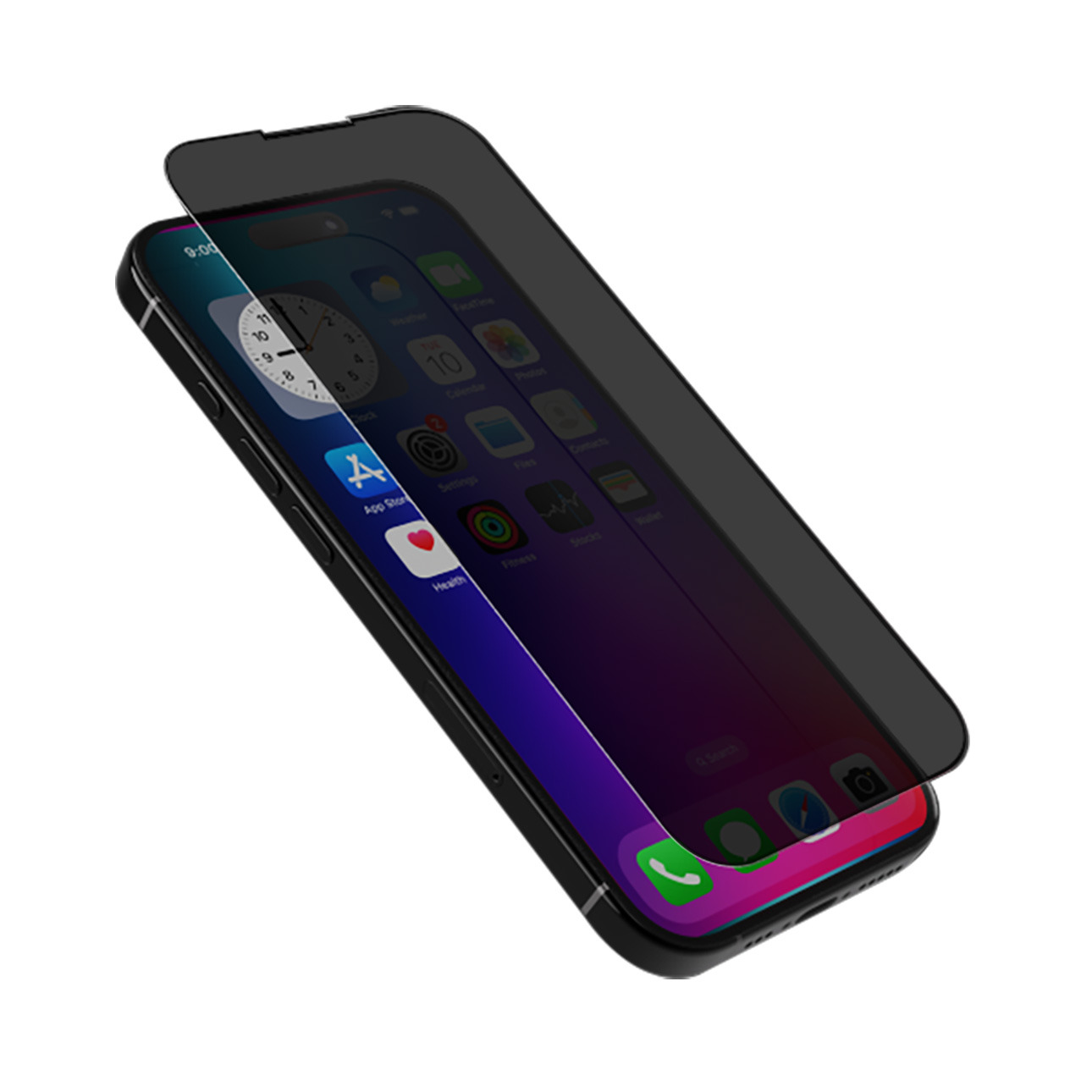 BRAVE iPhone 17 Air Privacy Tempered Glass Screen Protector – 9H Hardness, Edge-to-Edge, Anti-Fingerprint, Case Friendly - Privacy