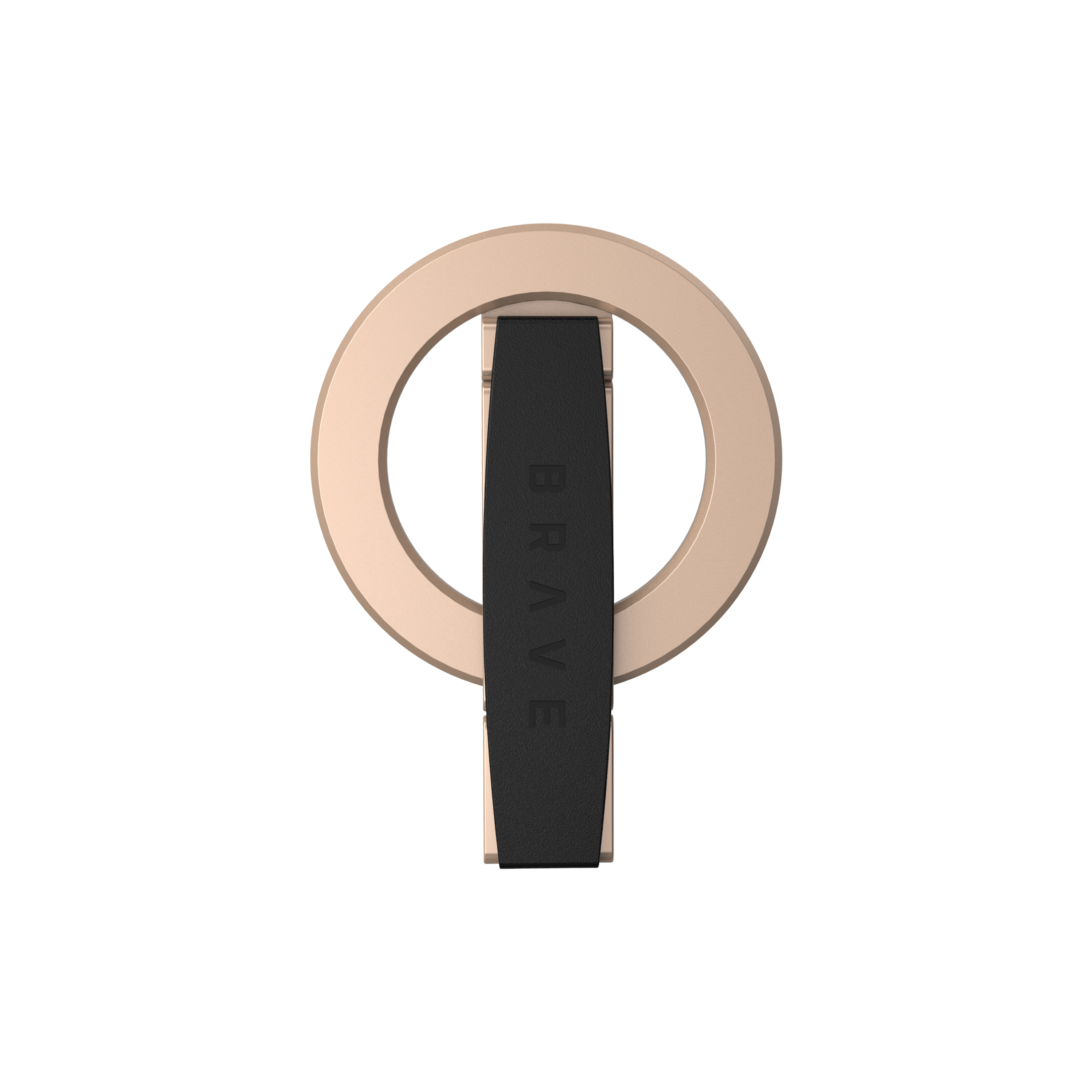 BRAVE MagGrip 3-in-1 Magnetic Phone Grip & Kickstand – 360° Rotatable, MagSafe Compatible, Universal Stand for iPhone & Android