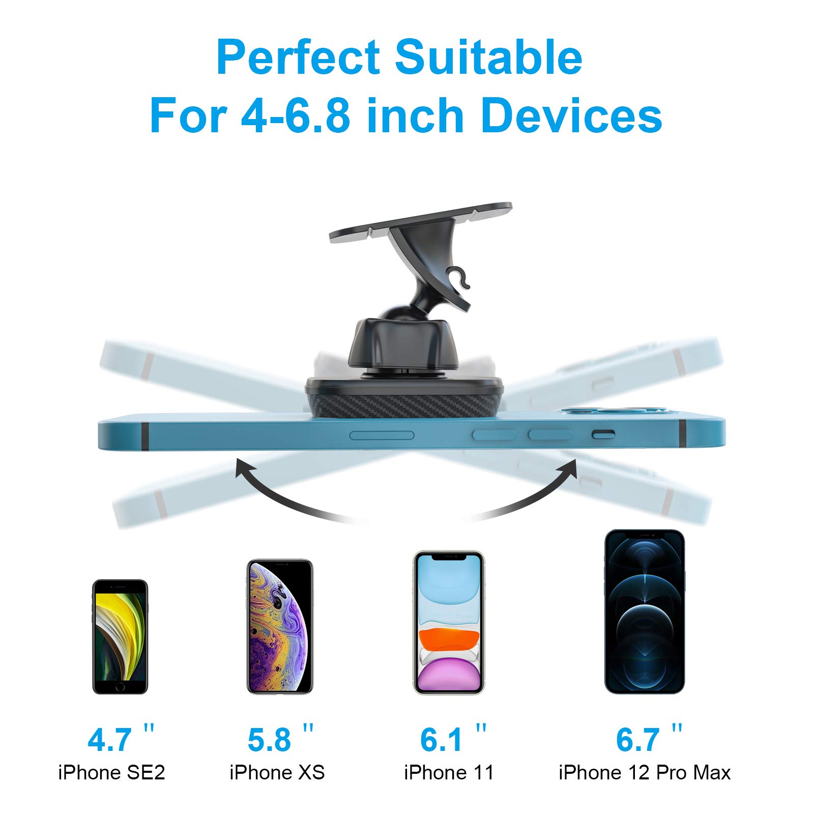 BRAVE 2-In-1 Universal Car Holder