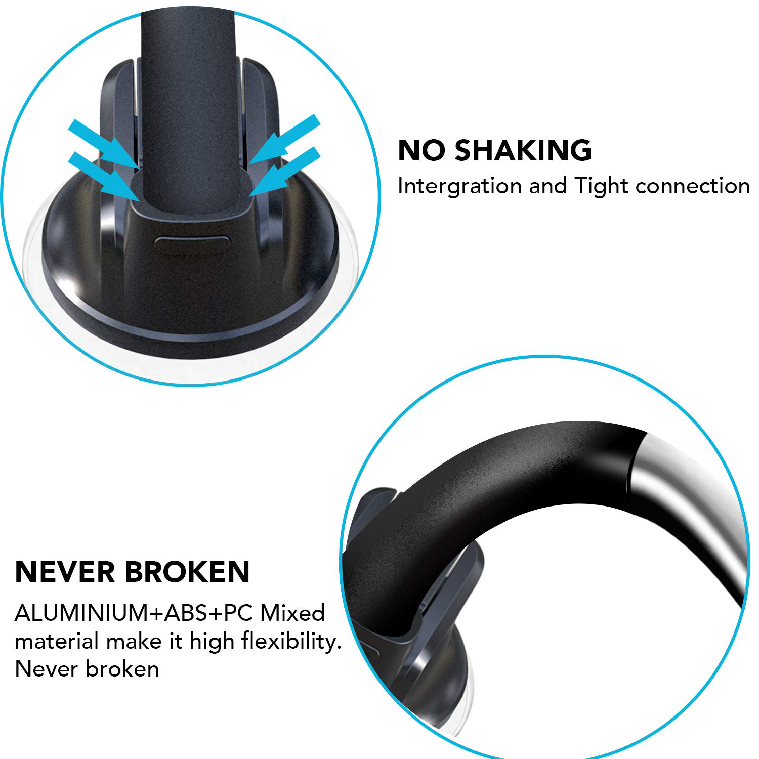BRAVE Universal Car Mount - Black