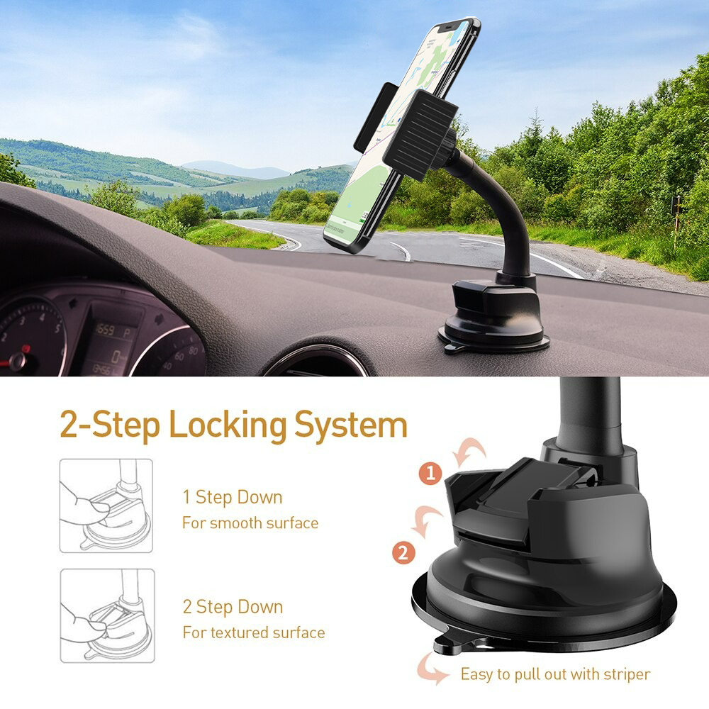 BRAVE Universal Car Mount - Black