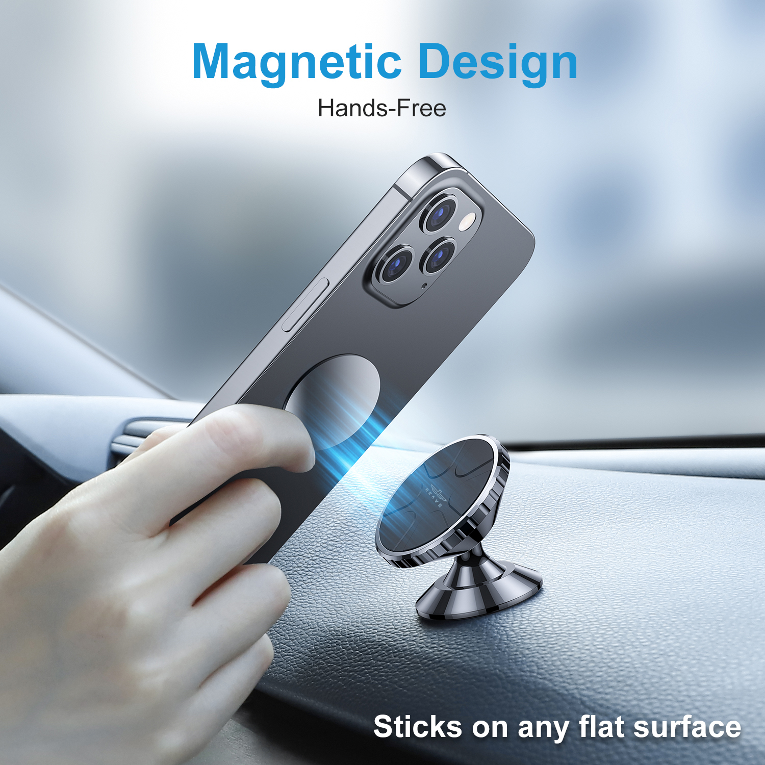 BRAVE Magnetic Car Mobile Phone Holder BHL-46