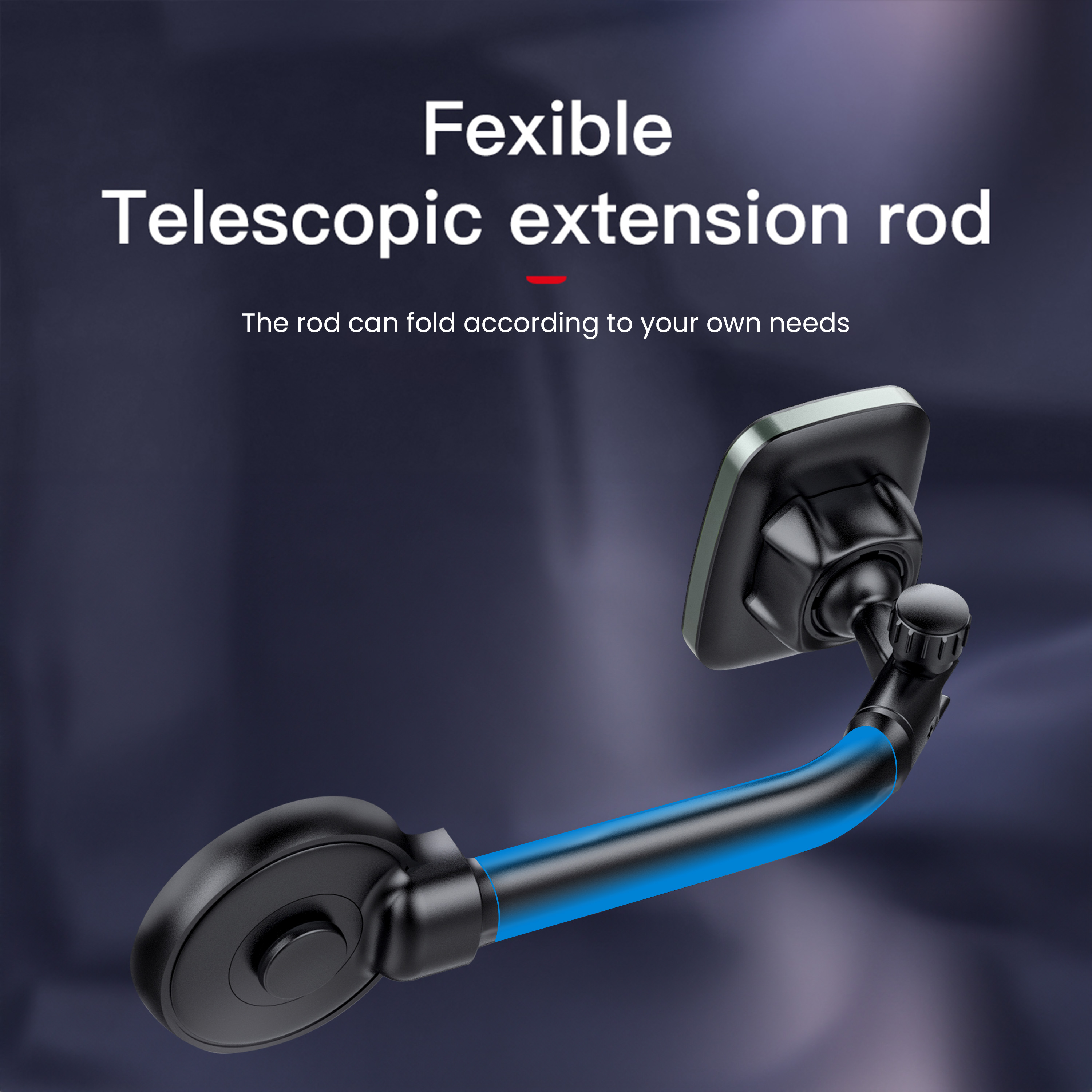 BRAVE Magnetic Car Phone Holder BHL-48 - Black