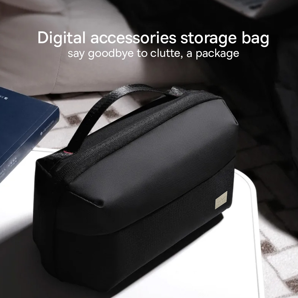 Brave  BTP-03 Tech Pouch Organizer Portable Gadget Storage For Travel - Black