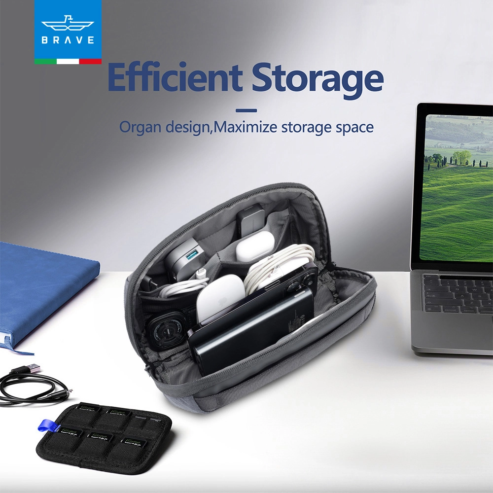 Brave BTK-01 Travel Kit 5 In 1 Pack  - Black