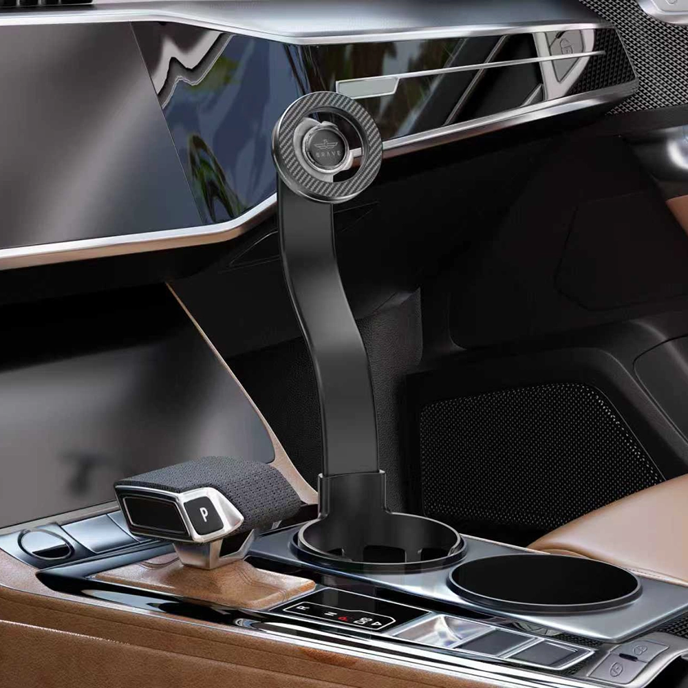 BRAVE BHL-58 Magnetic Cup Holder Phone Mount - Black