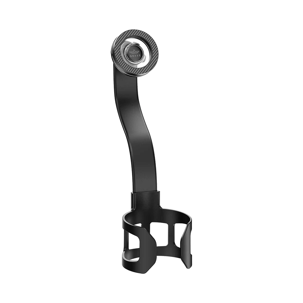 BRAVE BHL-58 Magnetic Cup Holder Phone Mount - Black